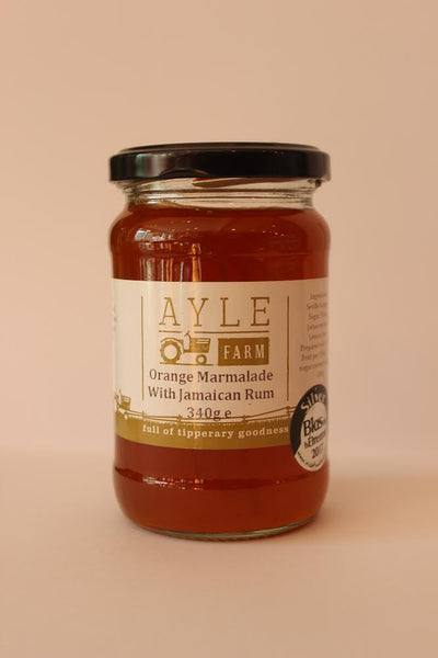 Ayle Farm Orange Marmalade with Jamaican Rum